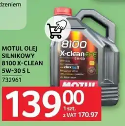 Selgros MOTUL OLEJ SILNIKOWY 8100 X-CLEAN 5W-30, 5 L oferta