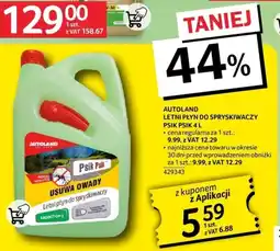Selgros AUTOLAND LETNI PŁYN DO SPRYSKIWACZY PSIK PSIK, 4 L oferta