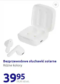 Action Bezprzewodowe słuchawki solarne oferta