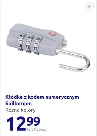 Action Kłódka z kodem numerycznym Spilbergen oferta