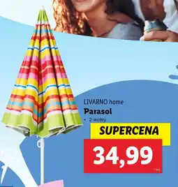 Lidl Parasol plażowy Livarno oferta