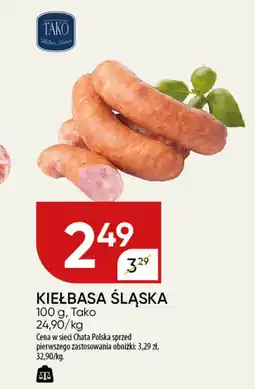 Chata Polska KIEŁBASA ŚLĄSKA Tako, 100 g oferta
