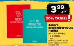 Netto Zeszyt Herlitz oferta