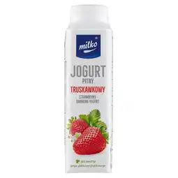 Milko Jogurt pitny truskawkowy 330 ml