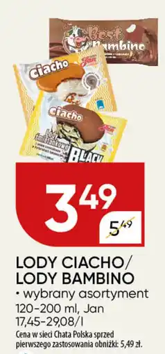 LODY CIACHO / LODY BAMBINO Jan, 120-200 ml