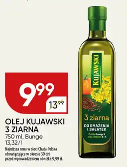 Chata Polska OLEJ KUJAWSKI 3 ZIARNA, 750 ml oferta