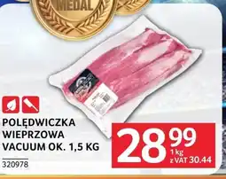 Selgros POLĘDWICZKA WIEPRZOWA VACUUM, 1 KG oferta