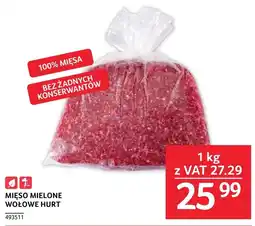 Selgros MIĘSO MIELONE WOŁOWE HURT, 1 kg oferta