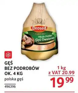 Selgros GĘŚ BEZ PODROBÓW, 1 kg oferta