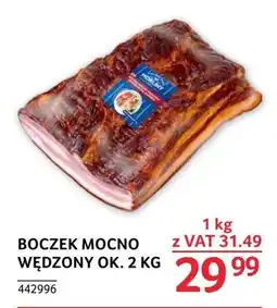 Selgros BOCZEK MOCNO WĘDZONY, 1 kg oferta