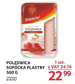 Selgros POLĘDWICA SOPOCKA PLASTRY, 500 g oferta