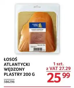 Selgros ŁOSOS ATLANTYCKI WĘDZONY PLASTRY 200 G oferta