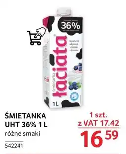 Selgros ŚMIETANKA UHT 36%, 1 L oferta