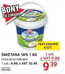 Selgros ŚMIETANA 18%, 1 KG oferta