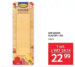 Selgros SER GOUDA PLASTRY, 1 KG oferta