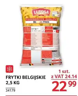 Selgros FRYTKI BELGIJSKIE, 2,5 KG oferta