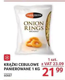 Selgros KRĄŻKI CEBULOWE PANIEROWANE, 1 KG oferta