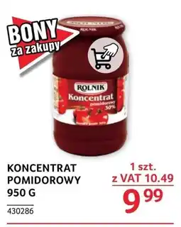 Selgros KONCENTRAT POMIDOROWY, 950 G oferta