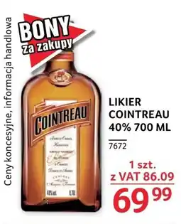 Selgros LIKIER COINTREAU 40%, 700 ML oferta