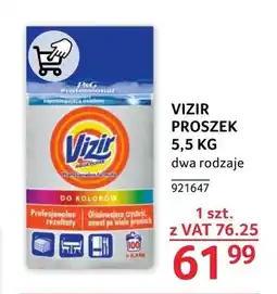 Selgros VIZIR PROSZEK 5,5 KG oferta