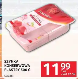 Selgros SZYNKA KONSERWOWA PLASTRY 500 G oferta