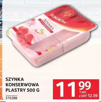 Selgros SZYNKA KONSERWOWA PLASTRY 500 G oferta