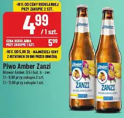 Polomarket Piwo Amber Zanzi 0.0% oferta