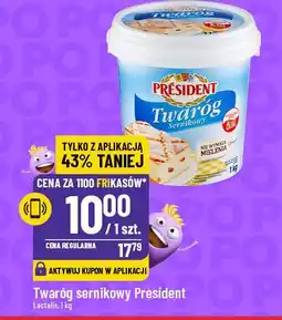 Polomarket Twaróg sernikowy President oferta