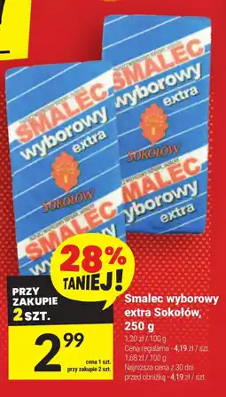 Twój Market Smalec wyborowy extra Sokołów, 250 g oferta
