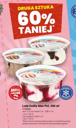 Twój Market Lody Emilia Alex-Pol, 200 ml oferta