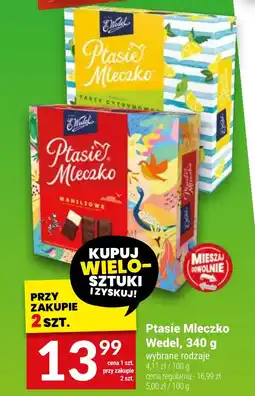 Twój Market Ptasie Mleczko Wedel, 340 g oferta