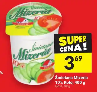 Twój Market Śmietana Mizeria 10% Koło, 400 g oferta