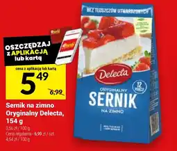 Twój Market Sernik na zimno Oryginalny Delecta, 154 g oferta