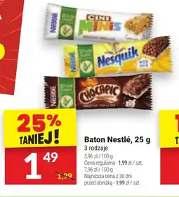 Twój Market Baton Nestlé, 25 g oferta