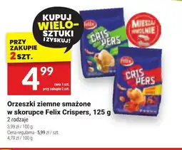 Twój Market Orzeszki ziemne smażone w skorupce Felix Crispers, 125 g oferta