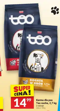 Twój Market Karma dla psa Teo sucha, 2,7 kg oferta