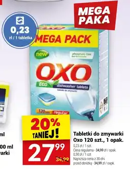 Tabletki do zmywarki Oxo, 120 szt.