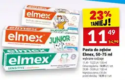 Pasta do zębów Elmex, 50-75 ml