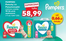 Kaufland PAMPERS Pieluchy lub Pieluchomajtki, 90-56 szt. oferta