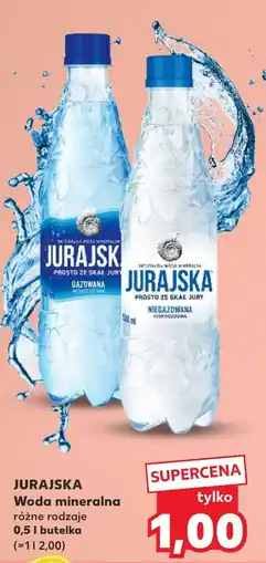 Kaufland JURAJSKA Woda mineralna, 0,5 l oferta