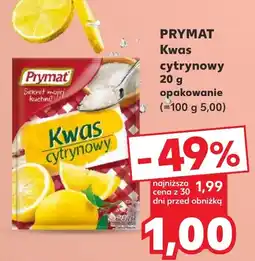 Kaufland Prymat Kwas cytrynowy, 20 g oferta