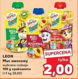 Kaufland LEON Mus owocowy, 100 g oferta