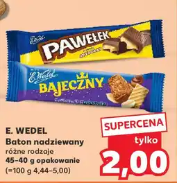 Kaufland E. WEDEL Baton nadziewany, 45-40 g oferta