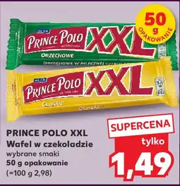 Kaufland PRINCE POLO XXL Wafel w czekoladzie, 50 g oferta