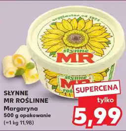 Kaufland SŁYNNE MR ROŚLINNE Margaryna, 500 g oferta