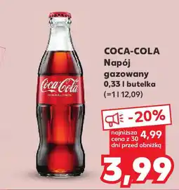 Kaufland COCA-COLA Napój gazowany, 0,33 l oferta