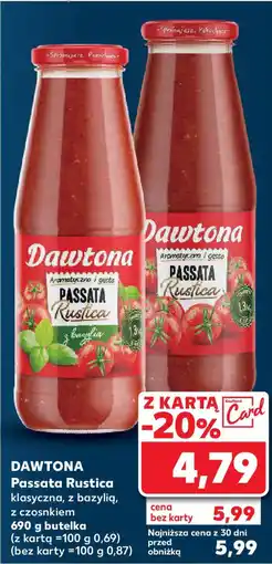 Kaufland DAWTONA Passata Rustica, 690 g oferta