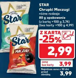 Kaufland STAR Chrupki Maczugi, 80 g oferta