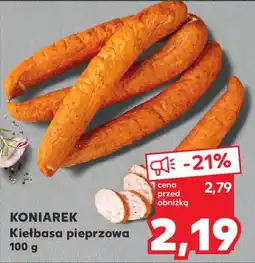 Kaufland KONIAREK Kiełbasa pieprzowa, 100 g oferta