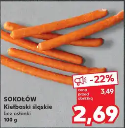 Kaufland SOKOŁÓW Kiełbaski śląskie, 100 g oferta